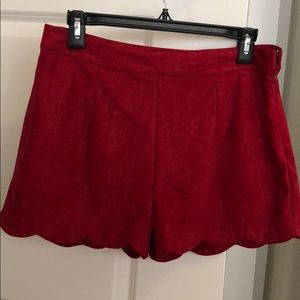 Felt shorts